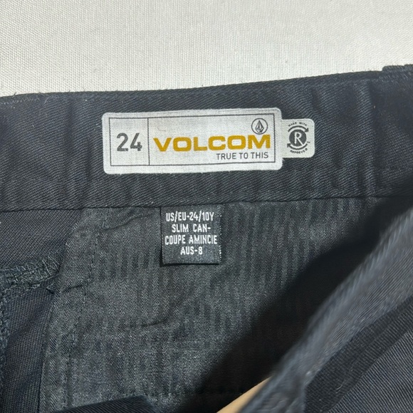 Volcom Frickin KIDS Chino Pants, size 24, black - Picture 10 of 10
